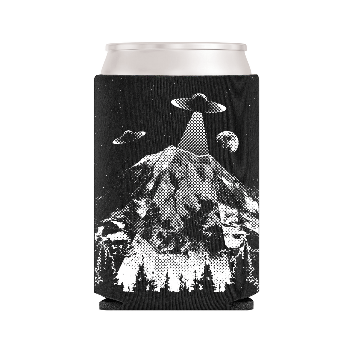 Mount Rainier UFO Can Holder