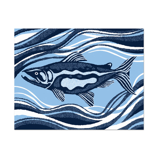 Sockeye Salmon Sticker
